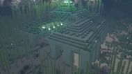 Ocean Monuments are filled with water (Image via Minecraft/Mojang)